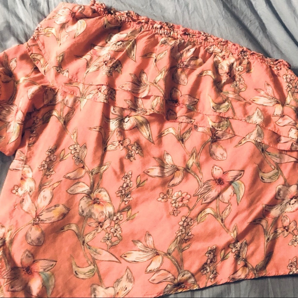 NWOT- one shoulder blouse